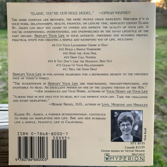 🍄 ‘Simplify Your Life’ by Elaine St. James - Picture 2 of 8